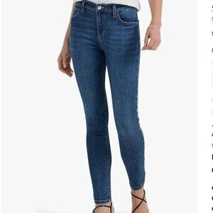 NWT Lee womens Legendary Mid Rise Skinny Jean, MID SOAR, 14